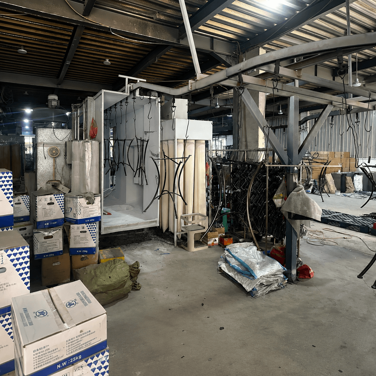 The family-owned furniture factory in Quanzhou