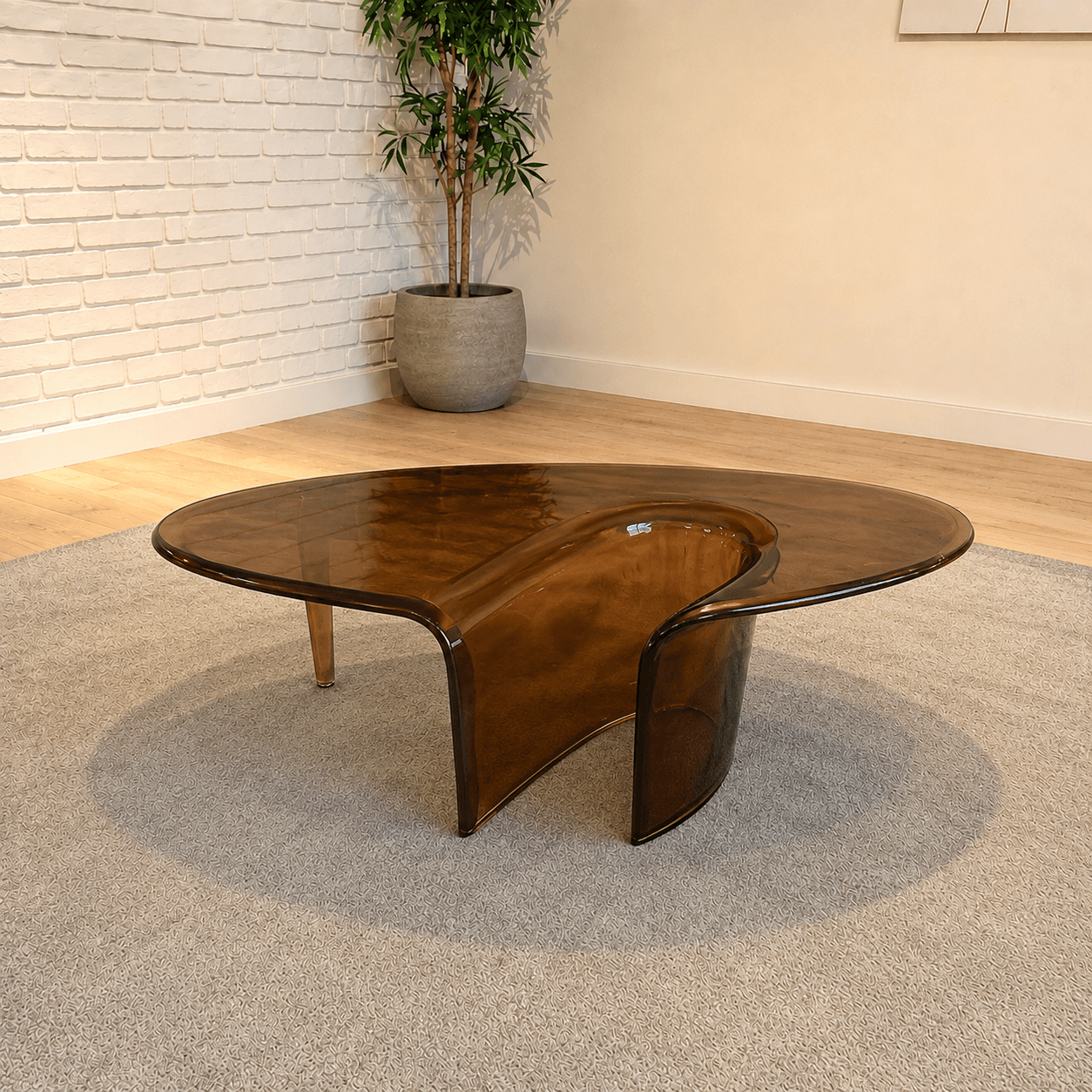 Amber Glow Table