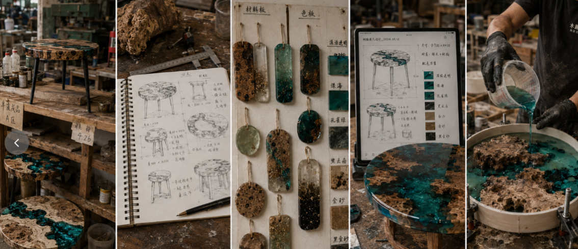 Uminora studio process